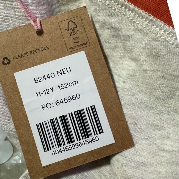 MINI BODEN • Textured Detail T-shirt
Oatmeal Marl Shirt Top - Picture 4 of 4